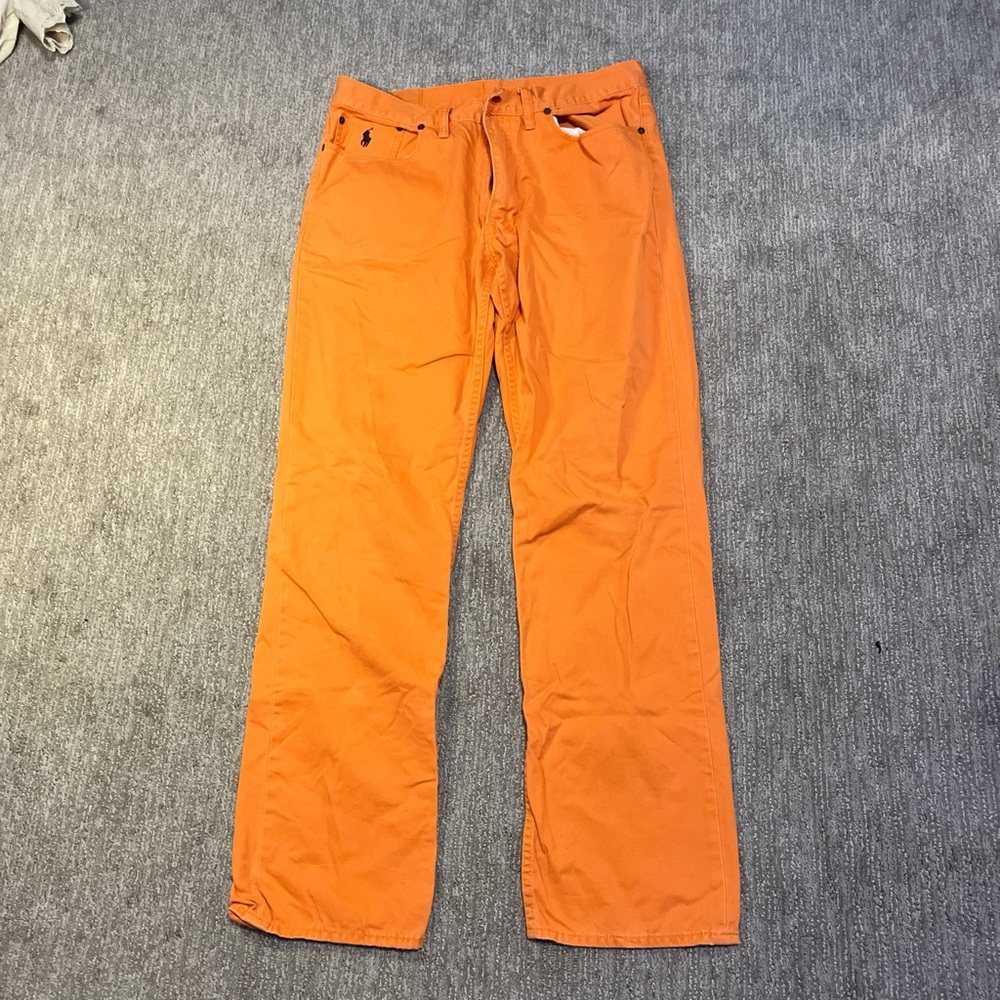 Orange Polo Ralph Lauren jeans